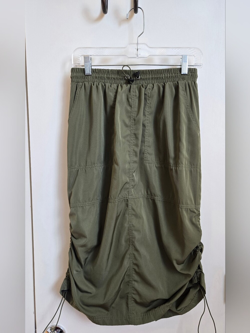 wild fable Olive Green Hybrid Drawstring Shorts